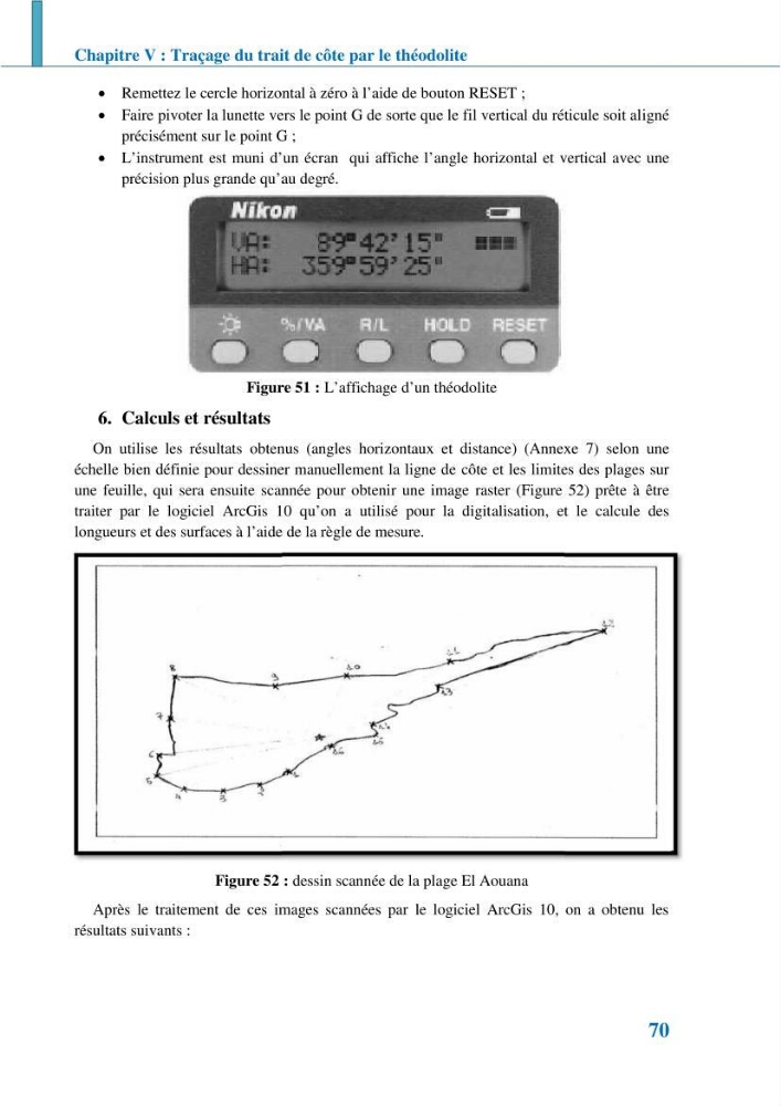 Etude géomorpho-sédimentaire de la zone côtière du parc National de Taza