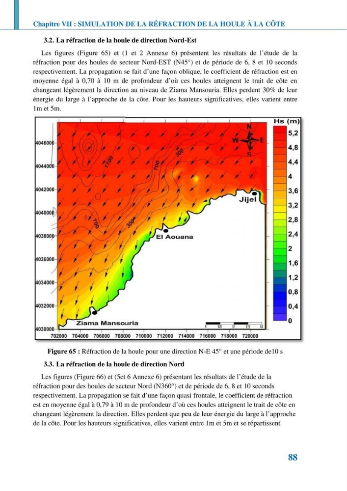 Etude géomorpho-sédimentaire de la zone côtière du parc National de Taza