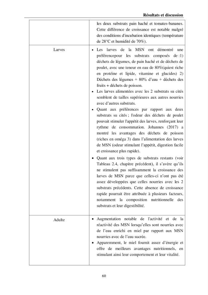 Incorporation de la farine d\'insecte (Hermetia illucences ) dans l\'alimentation des poissons