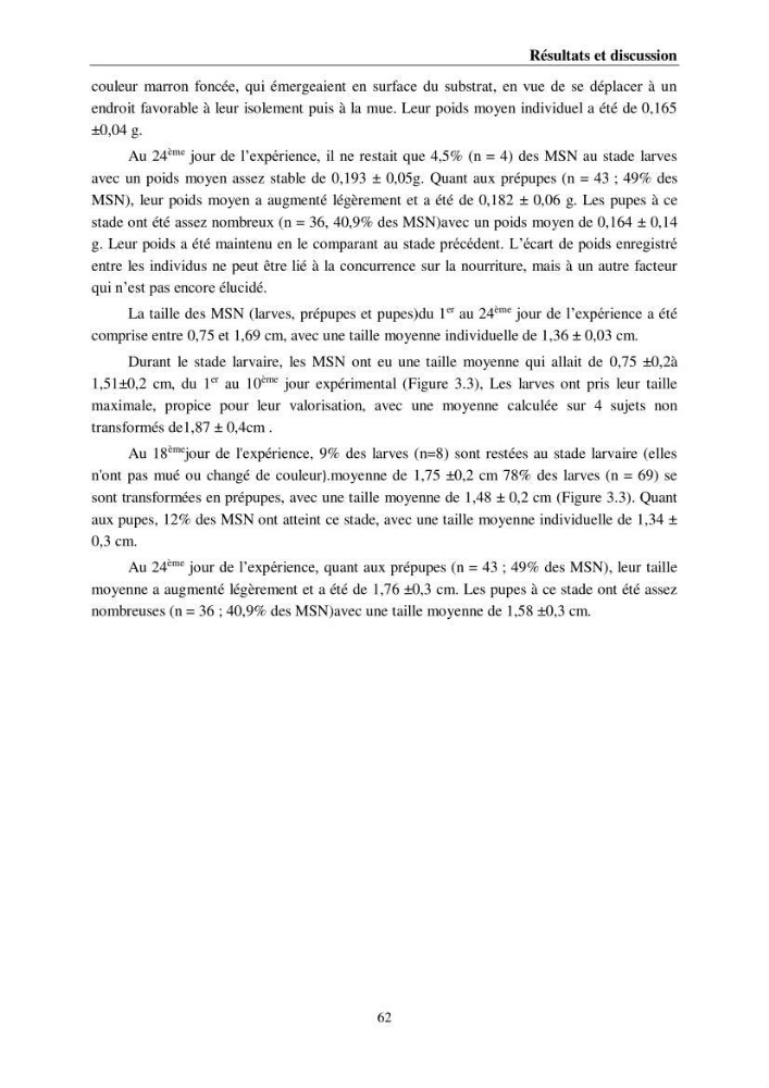 Incorporation de la farine d\'insecte (Hermetia illucences ) dans l\'alimentation des poissons