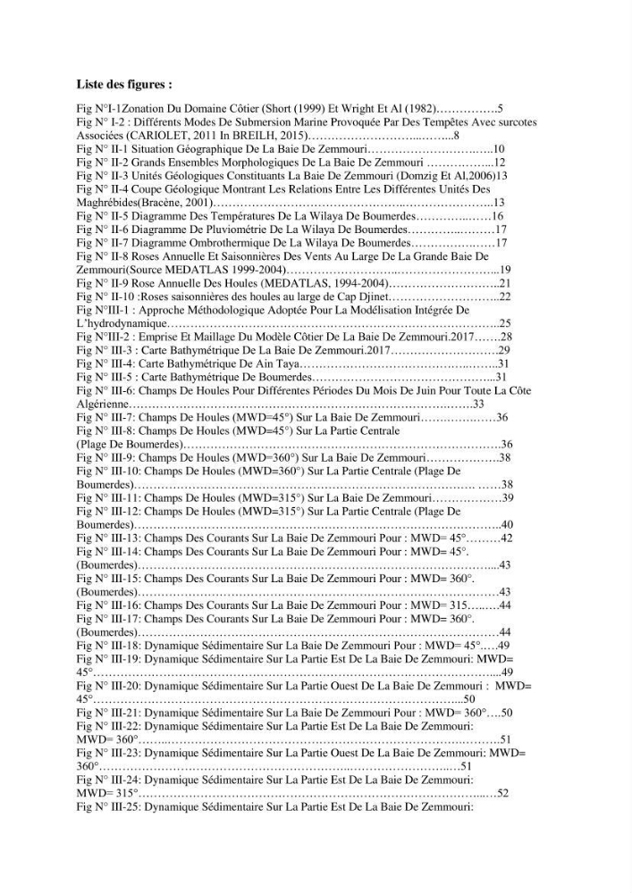 Modélisation de la dynamique et la cinématique à multi échelles du trait de côte et évaluation des zones à risques du littoral centre Algérien