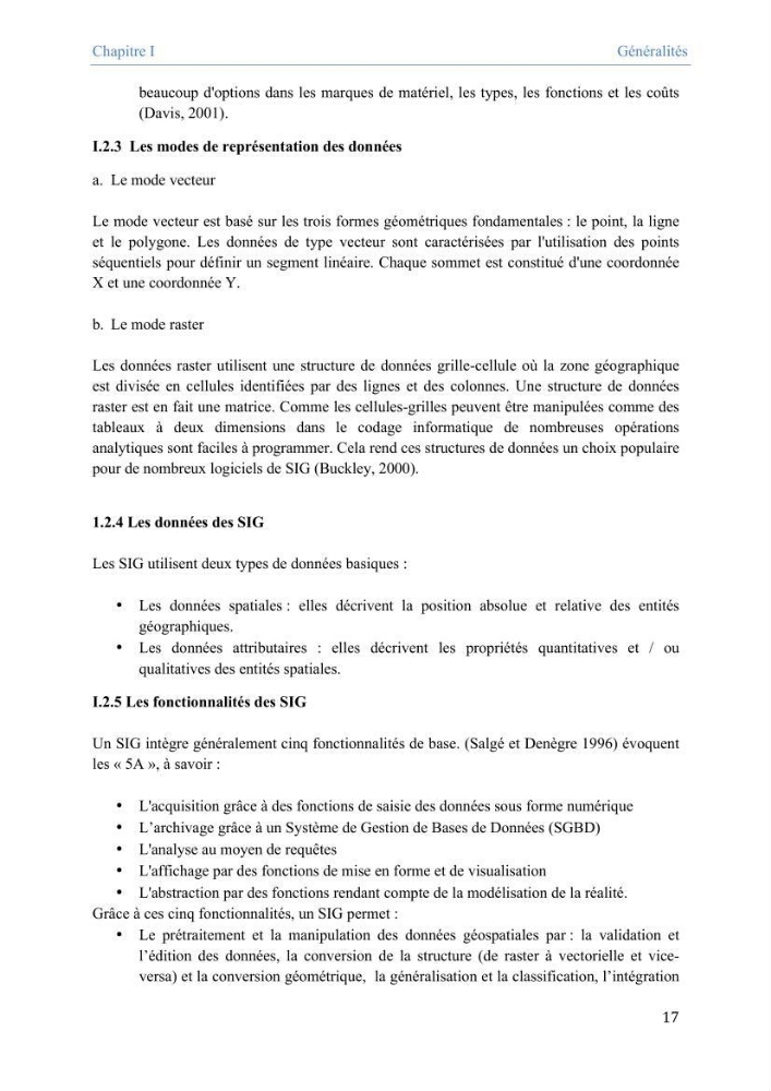 Utilisation des Systèmes d\'Information Géographiques pour le suivi des paramètres indicateurs de pollution dans la baie de Bou-Ismail