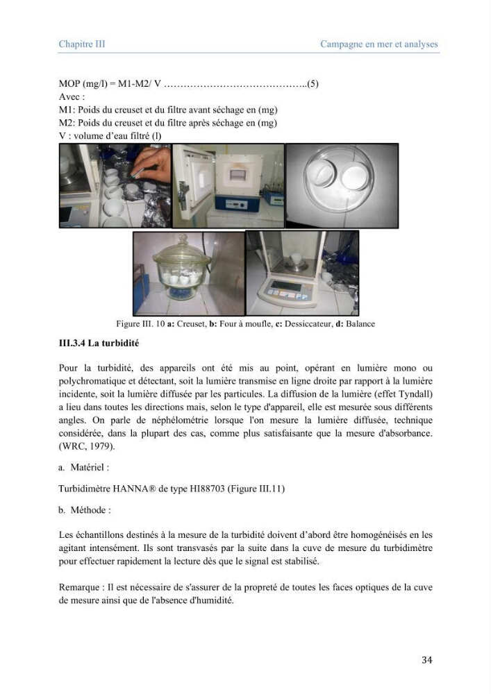 Utilisation des Systèmes d\'Information Géographiques pour le suivi des paramètres indicateurs de pollution dans la baie de Bou-Ismail
