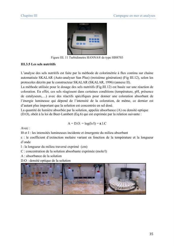 Utilisation des Systèmes d\'Information Géographiques pour le suivi des paramètres indicateurs de pollution dans la baie de Bou-Ismail