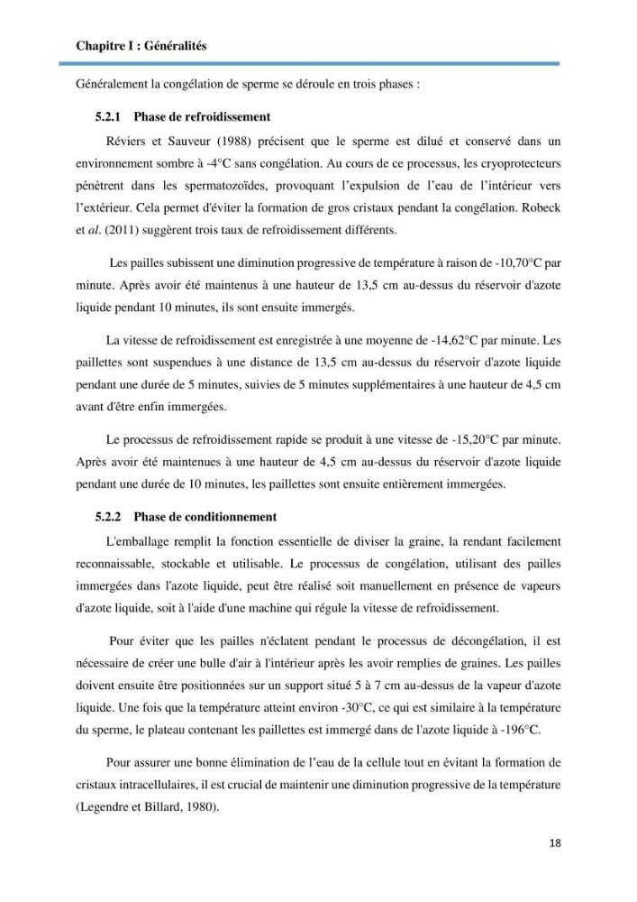 Caracterisation de la qualité du sperme chez les poissons
