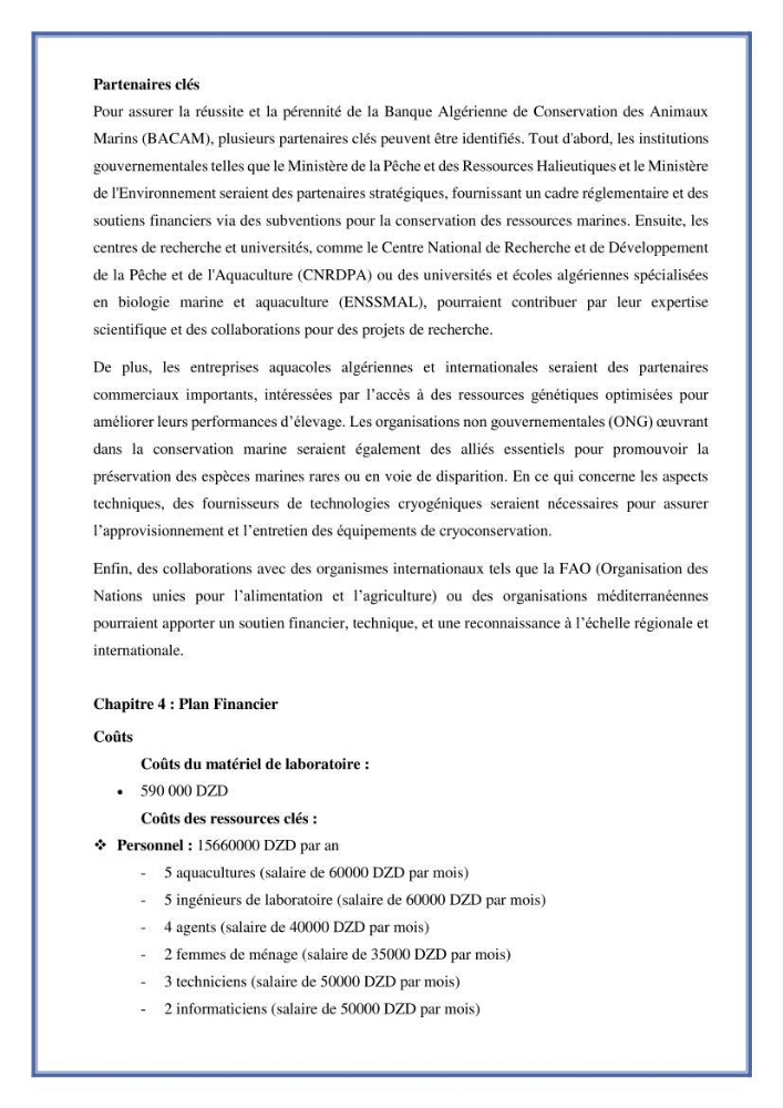 Caracterisation de la qualité du sperme chez les poissons