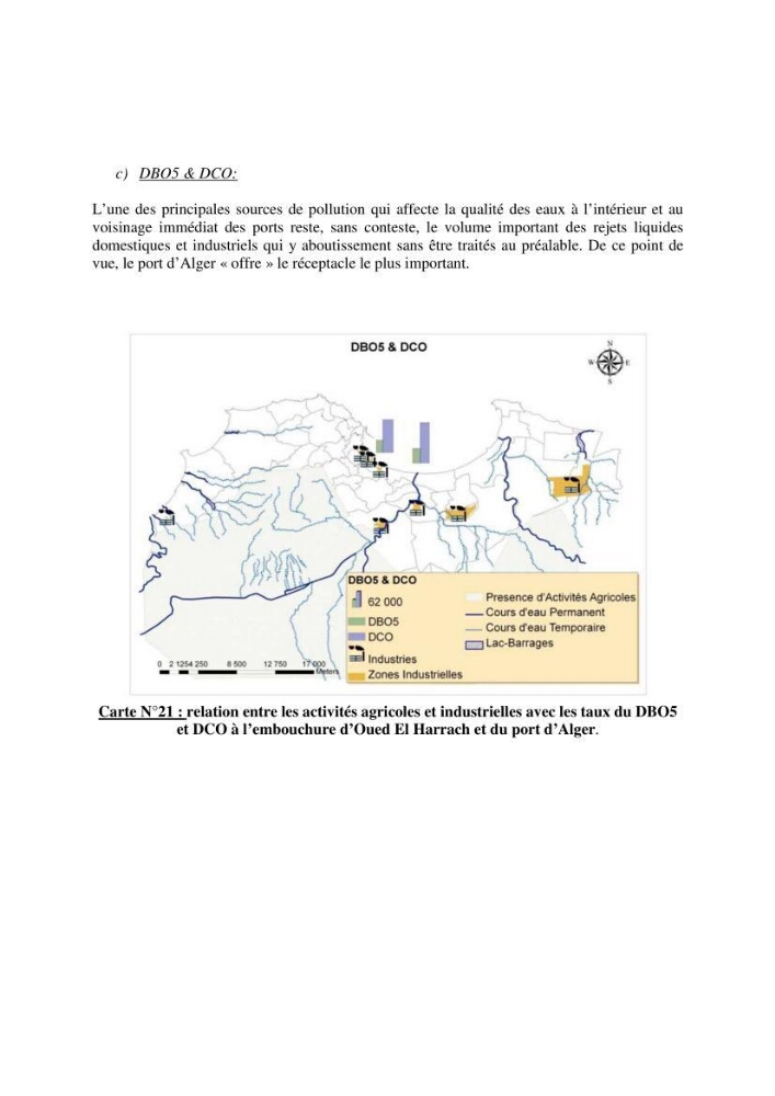 Mise en oeuvre d\'une base de données SIG pour le calcul des indicateurs de durabillité sur des communes de la zone du P.A.C. (littoral algérois)