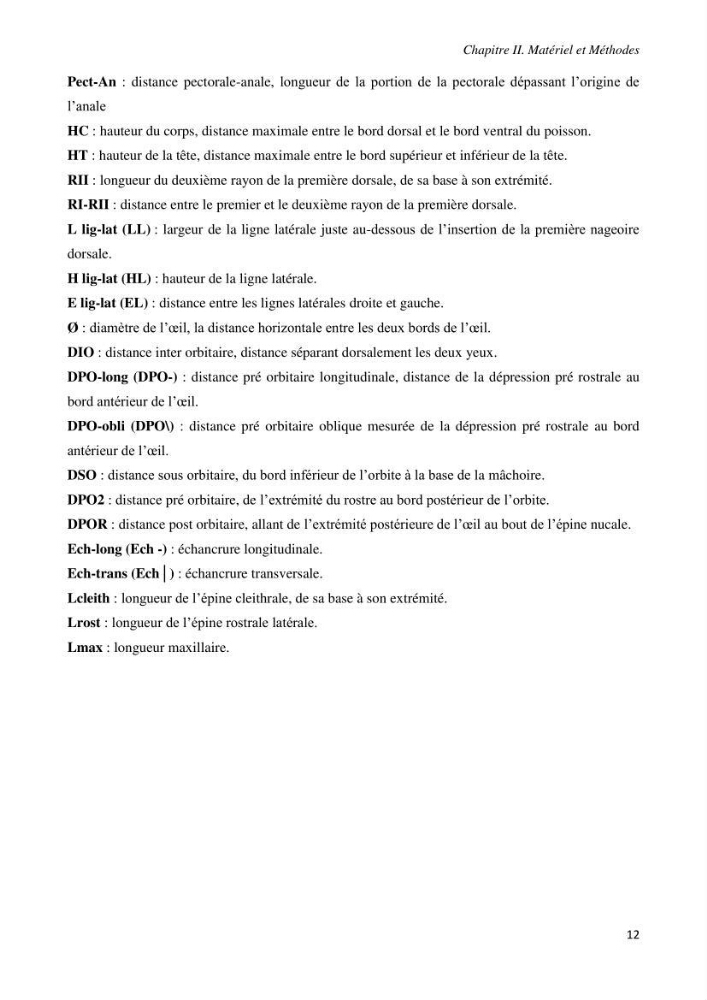 Contribution à l’étude de la systématique de la famille des Triglidae (Ostéichtyens, Actinoptérygiens) du bassin algérien