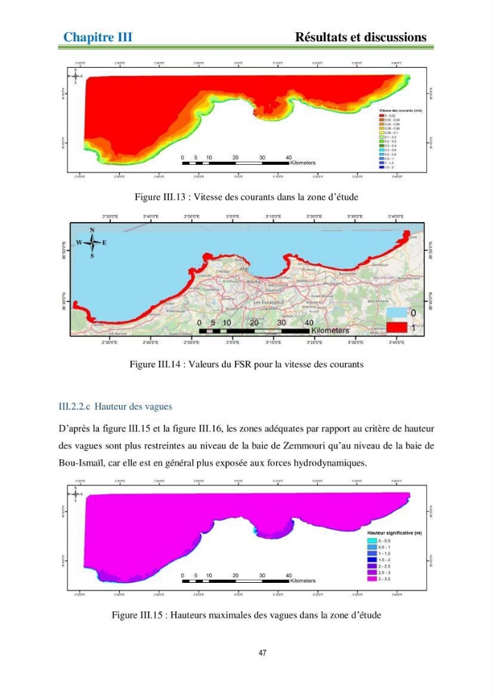 Identification des zones propices à héberger des filières conchylicoles par modélisation numérique et télédetection: