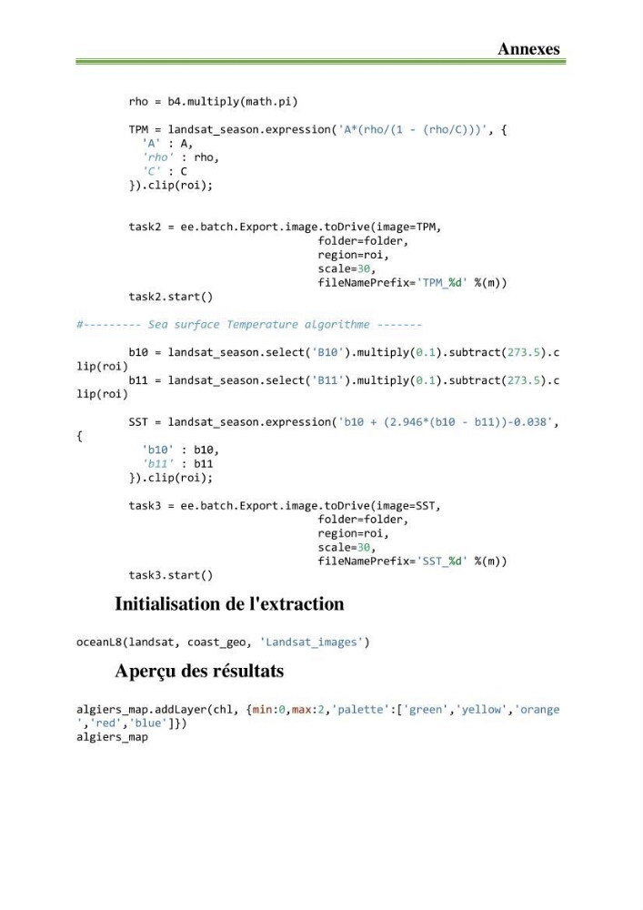 Identification des zones propices à héberger des filières conchylicoles par modélisation numérique et télédetection: