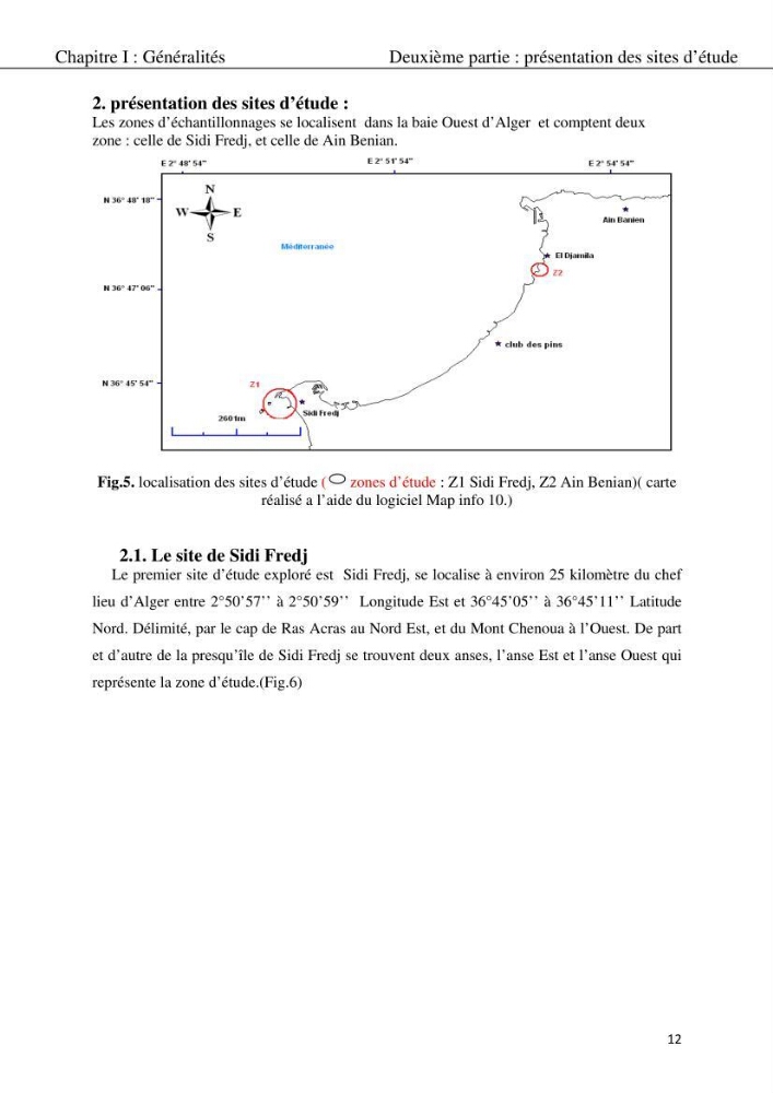 Etude d\'une chlorobionte caulerpale