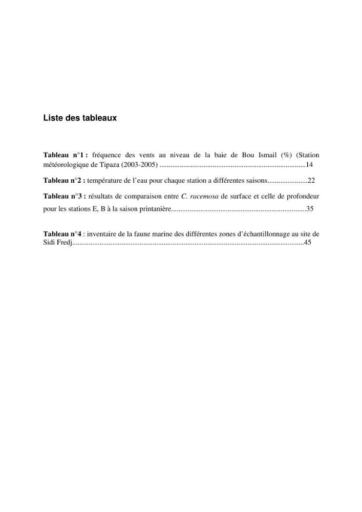 Etude d\'une chlorobionte caulerpale
