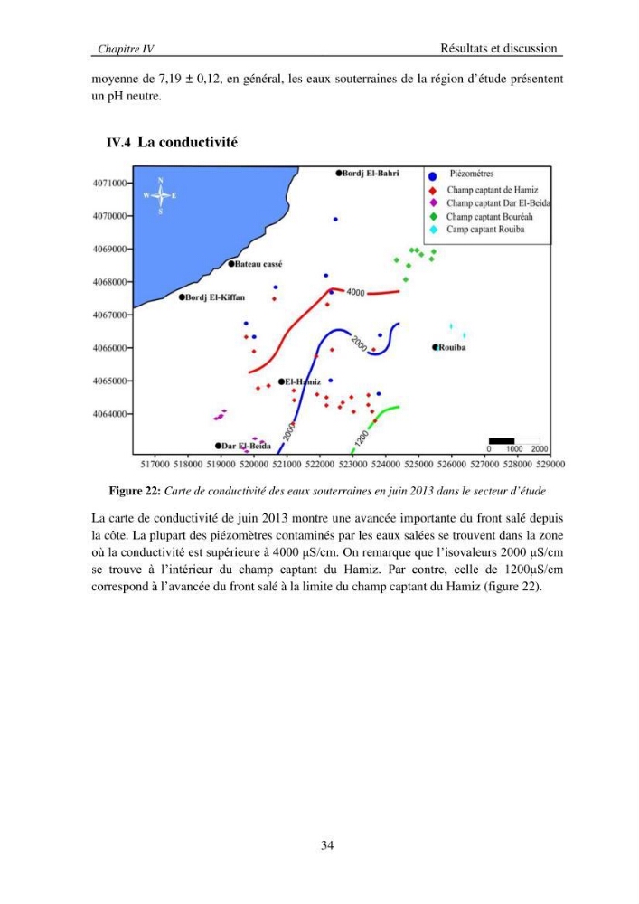 Etude de la pollution par les nitrates des eaux souterraines de la plaine de la mitidja Est en utilisant les techniques hydrochimiques et isotopiques