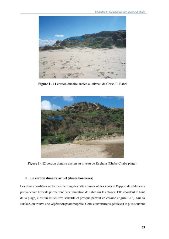Vulnérabilités du littoral aux risques côtiers dans la baie de Zemmouri