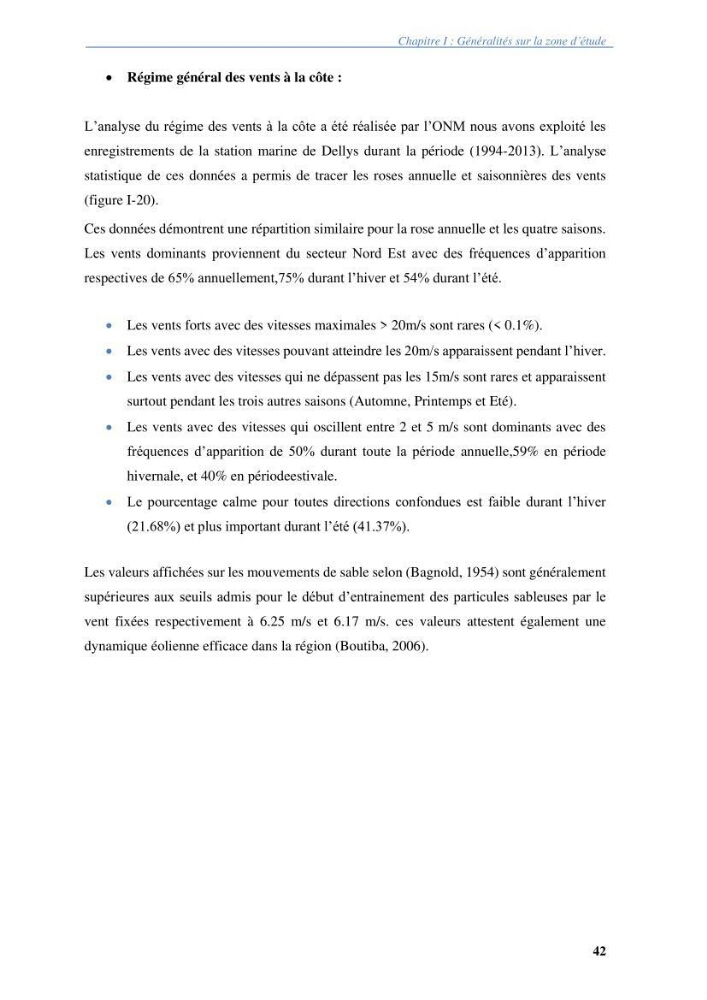 Vulnérabilités du littoral aux risques côtiers dans la baie de Zemmouri