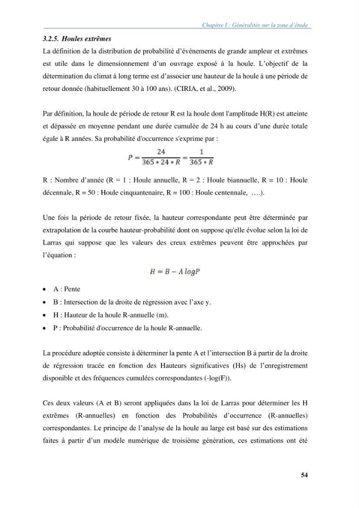 Vulnérabilités du littoral aux risques côtiers dans la baie de Zemmouri