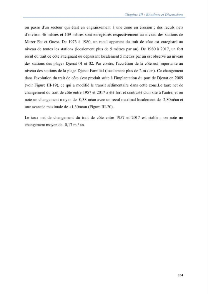 Vulnérabilités du littoral aux risques côtiers dans la baie de Zemmouri