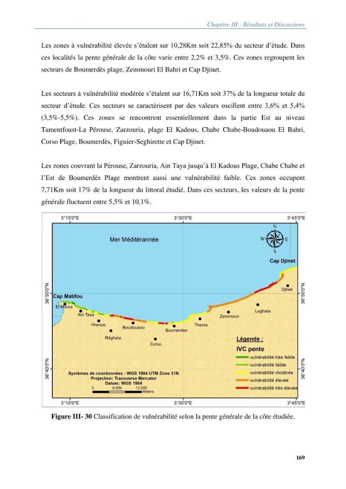Vulnérabilités du littoral aux risques côtiers dans la baie de Zemmouri