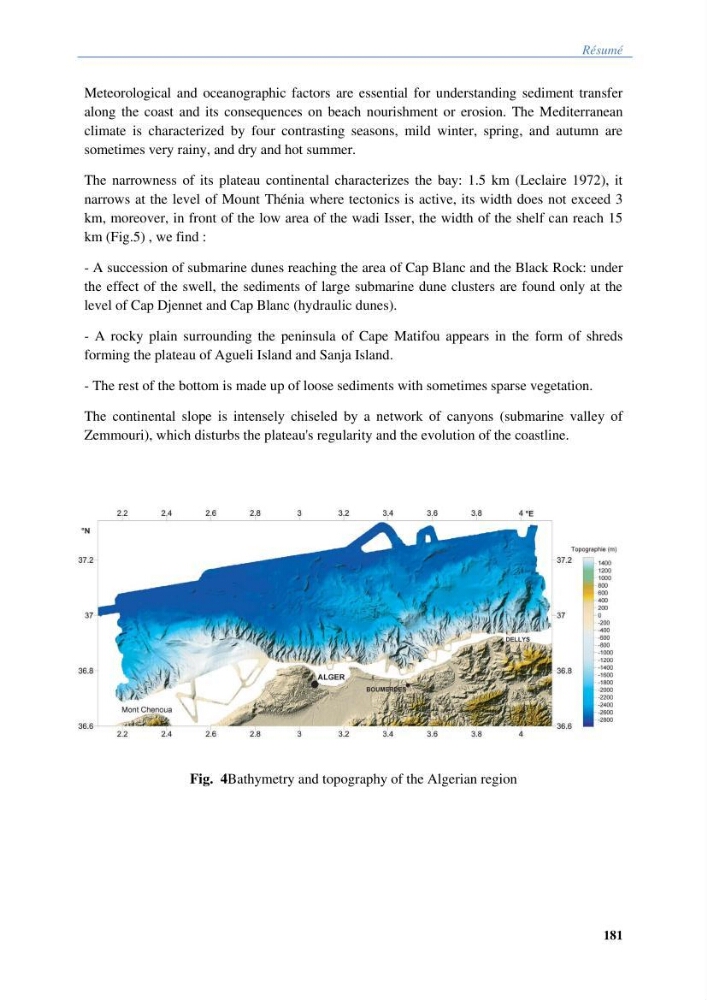 Vulnérabilités du littoral aux risques côtiers dans la baie de Zemmouri