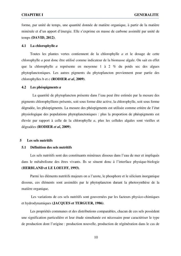 Qualité physico-chimique et bactériologique des eaux littorales : Ain Benian-Bab El Oued (Wilaya d’Alger)