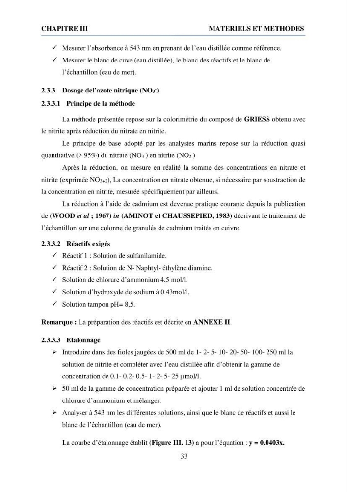 Qualité physico-chimique et bactériologique des eaux littorales : Ain Benian-Bab El Oued (Wilaya d’Alger)