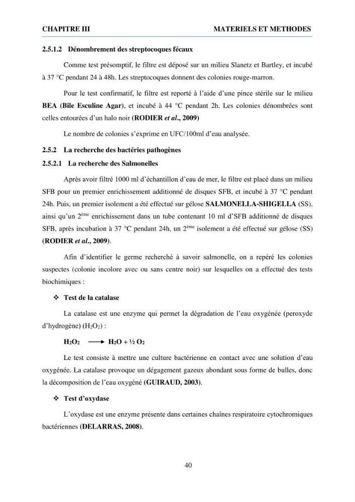 Qualité physico-chimique et bactériologique des eaux littorales : Ain Benian-Bab El Oued (Wilaya d’Alger)