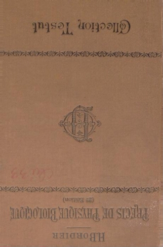 Précis physique biologique Précis physique biologique