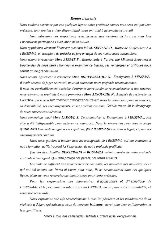 Contribution à la systématique des Lophiidae dans le bassin algerien,croissance et exploitation de la boudroie rouse Lophius budegassa ( Spinola,1807) de la région centre algérienne: