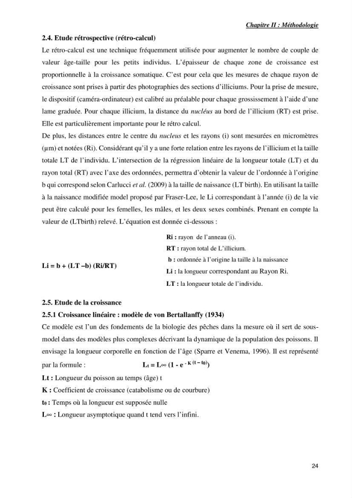 Contribution à la systématique des Lophiidae dans le bassin algerien,croissance et exploitation de la boudroie rouse Lophius budegassa ( Spinola,1807) de la région centre algérienne: