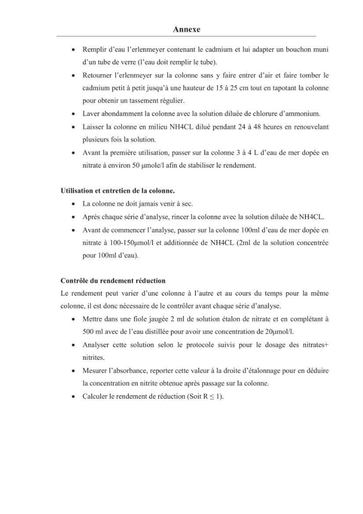 Les paramètres phtsico-chimiques et les sels nutritifs dans les eaux côtières algéroises (les baies d\'Alger, de Bou-Ismail et de Zemmouri)