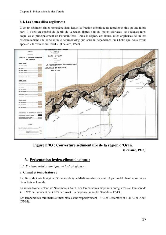 Aménagement et protection du rivage de Bir El djir-Oran: