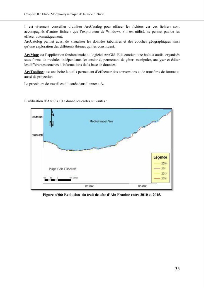Aménagement et protection du rivage de Bir El djir-Oran: