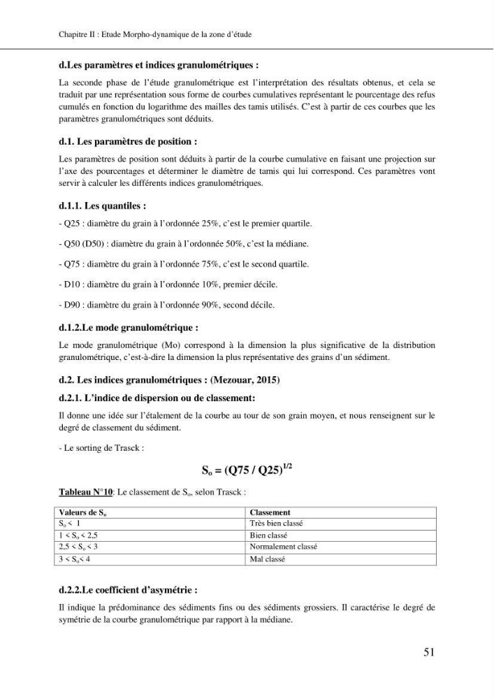 Aménagement et protection du rivage de Bir El djir-Oran: