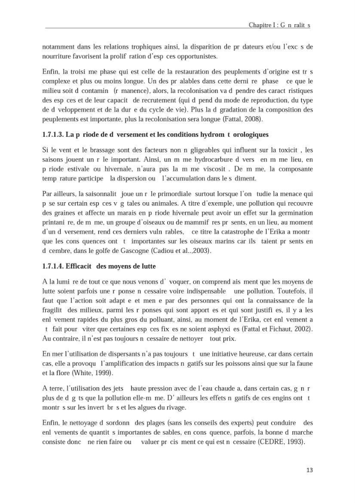 Les hydrocarbures poly aromatiques dans la baie de Bou-Ismail : surveillance et évolution de la contamination en fonction de la profondeur