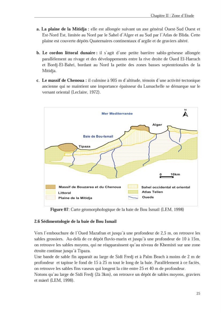 Les hydrocarbures poly aromatiques dans la baie de Bou-Ismail : surveillance et évolution de la contamination en fonction de la profondeur