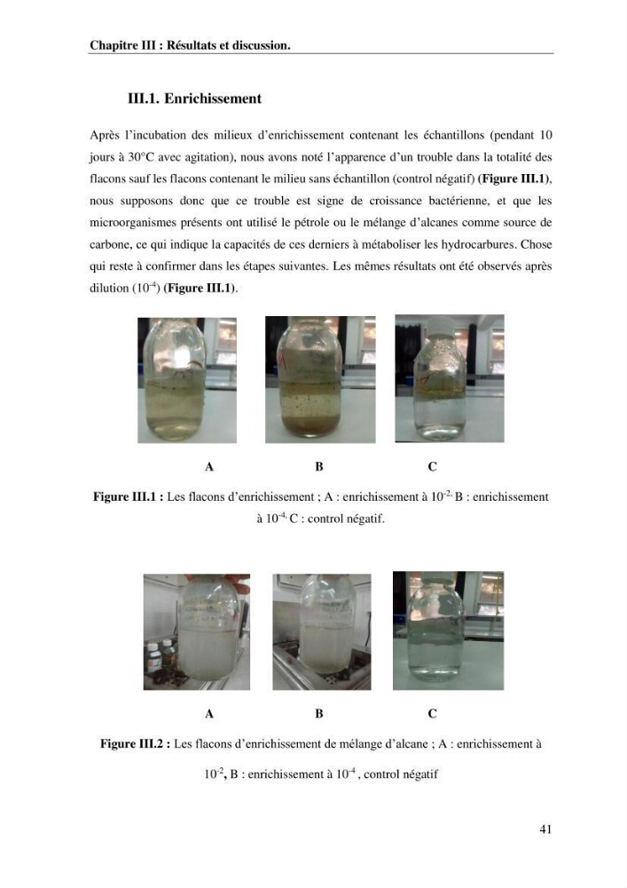 Les effets des paramètres physicochimiques sur l\'activité des bactéries marines hydrocarbonoclastes: