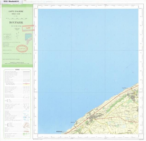 Boufarik: NJ-31-III-41 EST Boufarik: NJ-31-III-41 EST