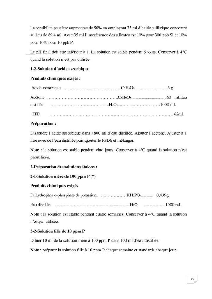 Suivi des paramètres physico-chimique et des sels nutritifs dans la baie de Bou Ismail:
