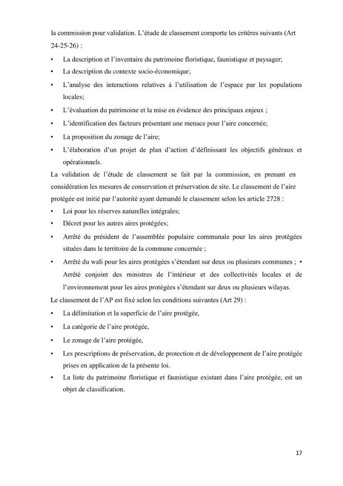 Les défis de gestion des aires marines et côtières protégées: cas d\'étude de Mont Chenoua/Anses de Kouali