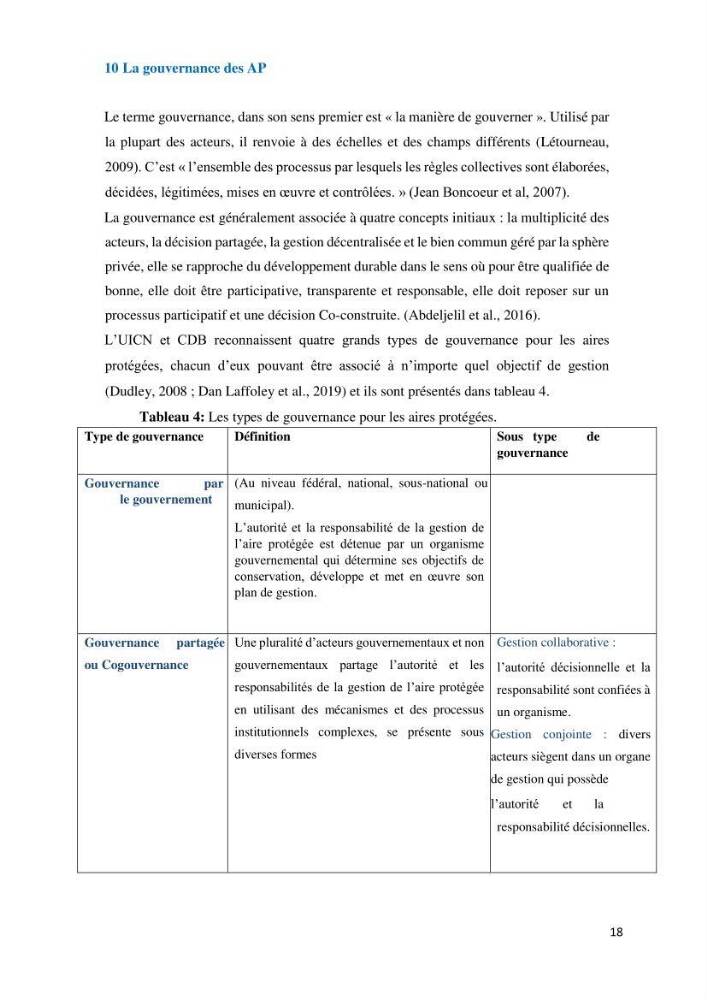 Les défis de gestion des aires marines et côtières protégées: cas d\'étude de Mont Chenoua/Anses de Kouali