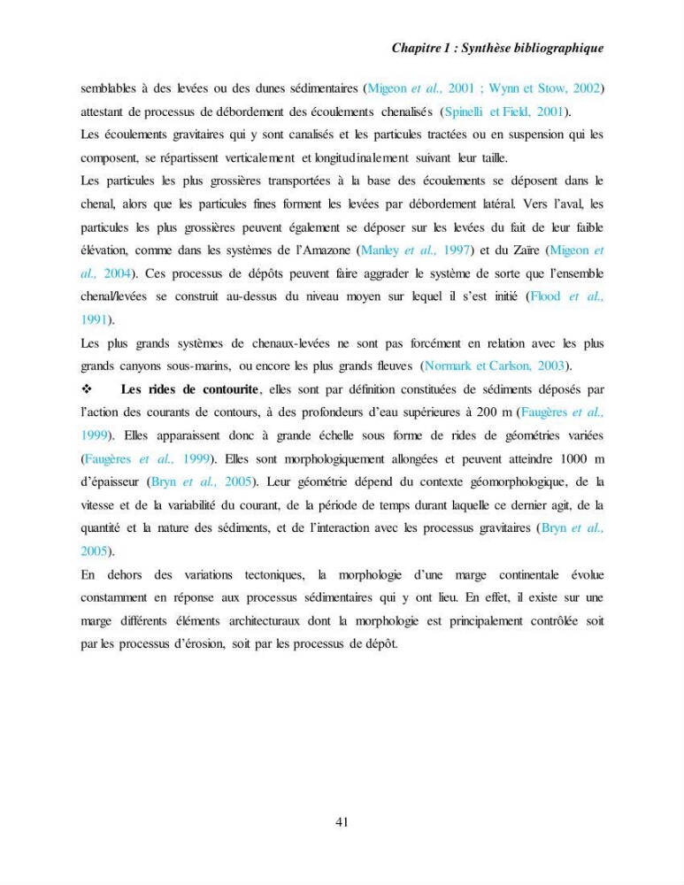 Evaluation géomorphologique de la marge continentale Ouest Algérienne (Oran - Ténés )
