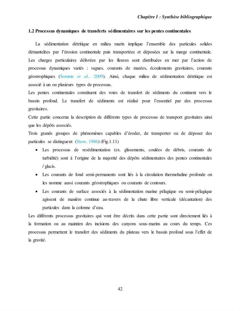 Evaluation géomorphologique de la marge continentale Ouest Algérienne (Oran - Ténés )