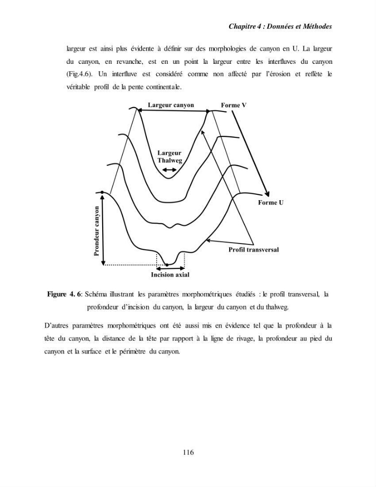 Evaluation géomorphologique de la marge continentale Ouest Algérienne (Oran - Ténés )