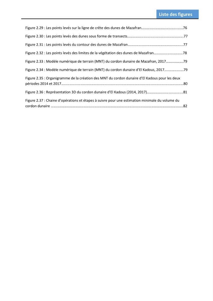 Etude des écosystèmes dunaires algérois : études comparative entre les deux ensembles dunaires du Mazafran et d\'EL Kadous