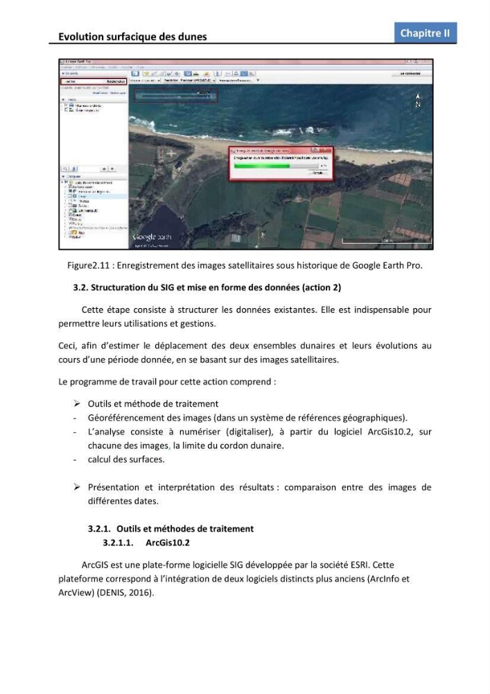 Etude des écosystèmes dunaires algérois : études comparative entre les deux ensembles dunaires du Mazafran et d\'EL Kadous