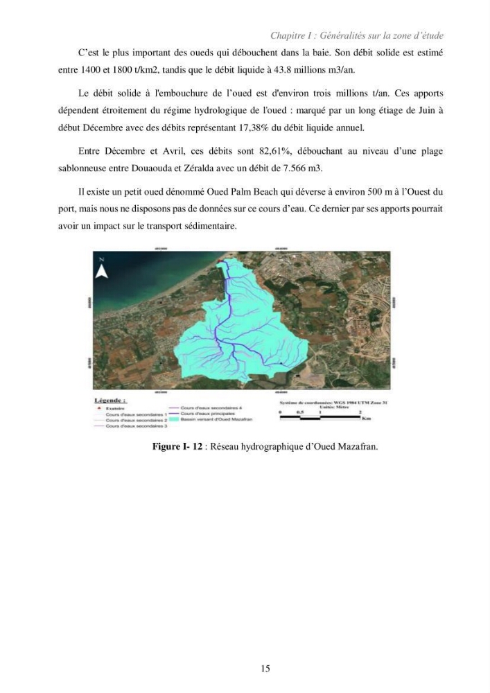 Etude de la vulnérabilité de la région de Bou-Ismail: recours à la modélisation pour l\'étude de la submersion marine