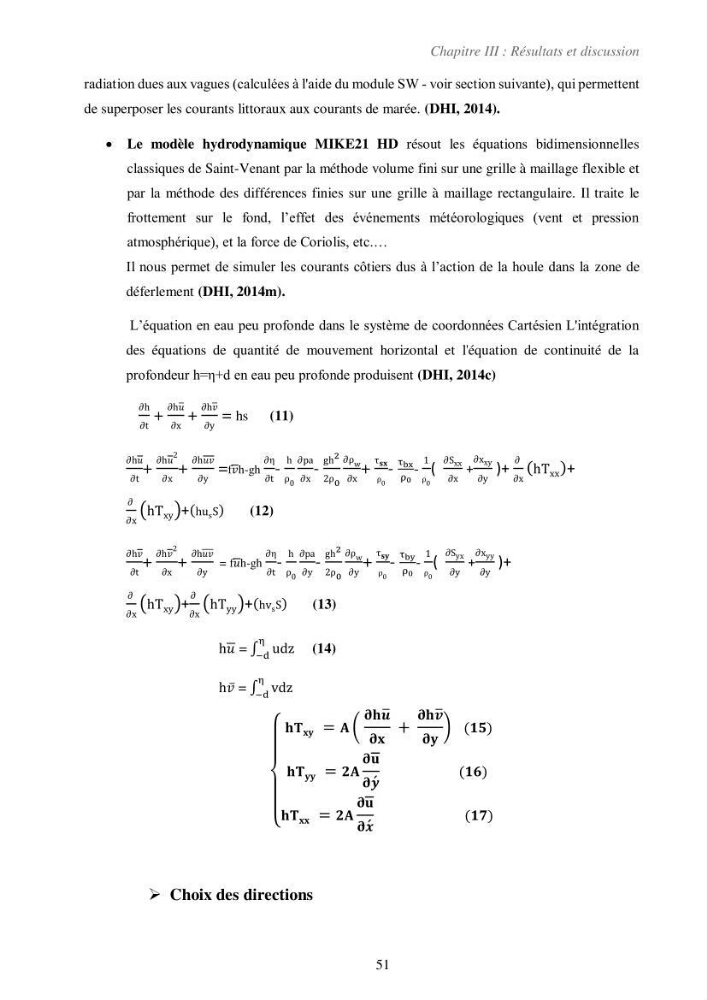 Etude de la vulnérabilité de la région de Bou-Ismail: recours à la modélisation pour l\'étude de la submersion marine