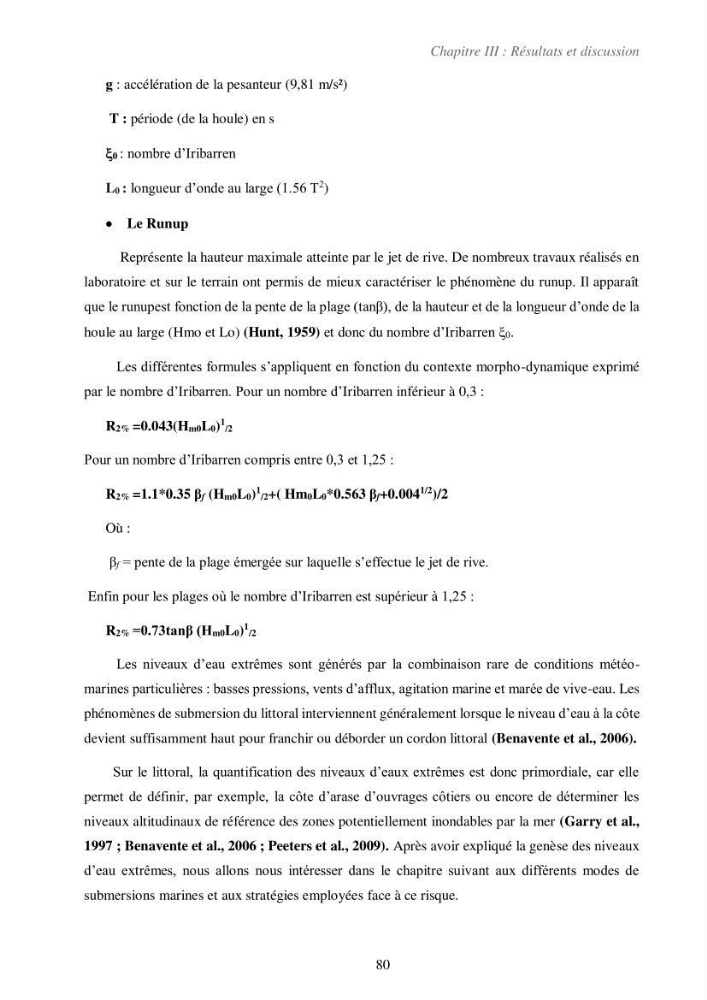 Etude de la vulnérabilité de la région de Bou-Ismail: recours à la modélisation pour l\'étude de la submersion marine