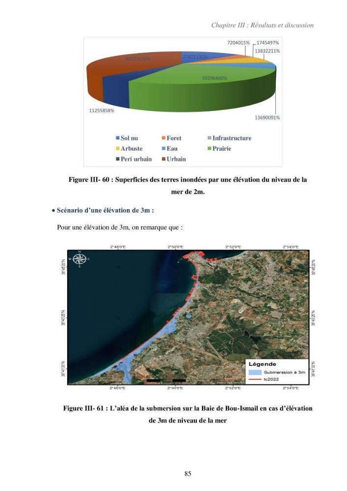 Etude de la vulnérabilité de la région de Bou-Ismail: recours à la modélisation pour l\'étude de la submersion marine
