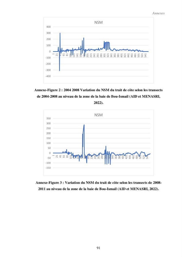 Etude de la vulnérabilité de la région de Bou-Ismail: recours à la modélisation pour l\'étude de la submersion marine